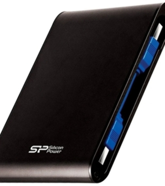 Внешний HDD 2.5' Silicon Power Armor A80, 2TB, USB 3.2 Gen 1 Type-A, 5400 rpm, черный