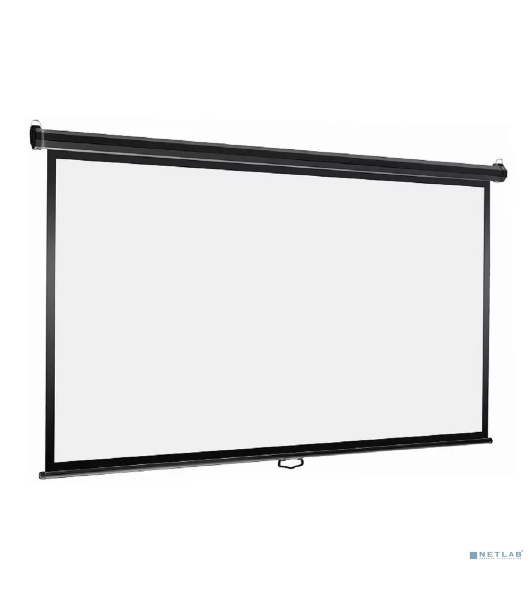 Настенный экран Lumien LEP-100130 Eco Picture 157х227см (рабочая область 124х221 см) (100') Matte White верх.кайма 30 см, восьмигранный корпус, возможность потолочн./настенного крепления, 16:9, корпус черного цвета (треугольная упаковка)