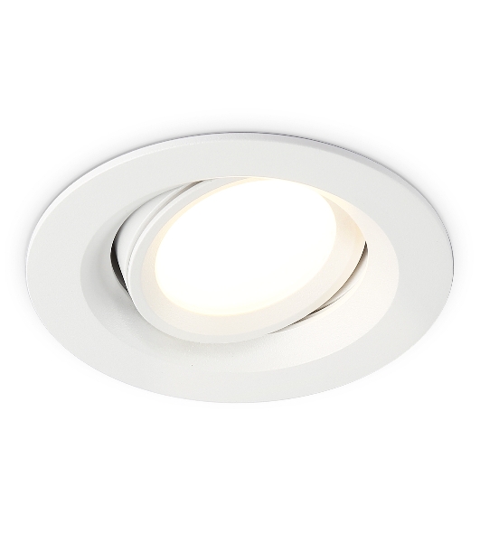 Светильник Ambrella light TN1141 WH белый IP44 GU5.3 D95*38