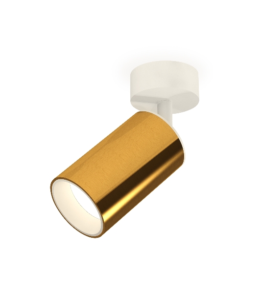 Светильник Ambrella Light XM6327001 PYG/SWH золото желтое полированное/белый песок MR16 GU5.3 (A2202, C6327, N6110)