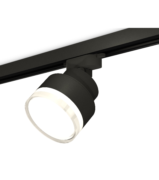 Светильник Ambrella light XT8102028 SBK/FR/CL черный песок/белый матовый/прозрачный GX53 (A2526, A2106, C8102, N8399)
