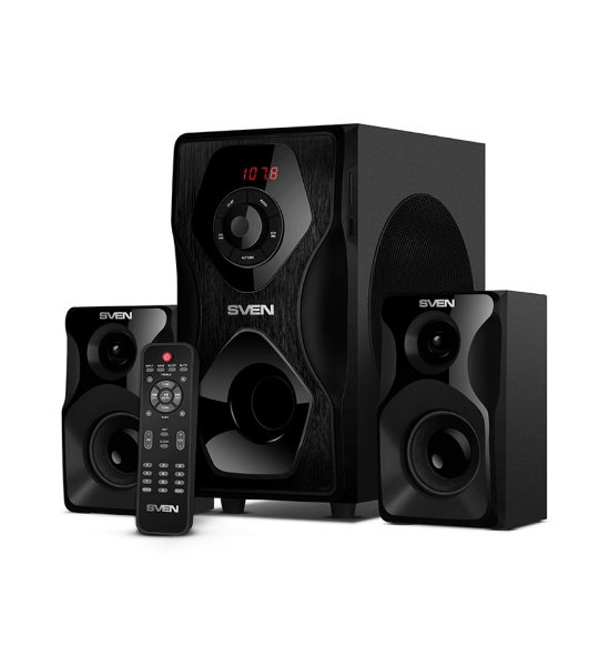 Акустическая система SVEN AC MS-2055, черный (55Вт, FM-тюнер, USB/SD, дисплей, ПДУ, Bluetooth)