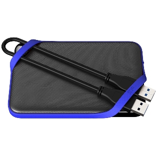 Внешний HDD 2.5' Silicon Power Armor A62, 2TB, USB 3.2 Gen 1 Type-A, 5400 rpm, черно-синий