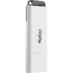 Флешка USB Netac U185 (NT03U185N-256G-30WH), 256Gb, USB 3.0, R/W 100/25, белый/серый, фото2