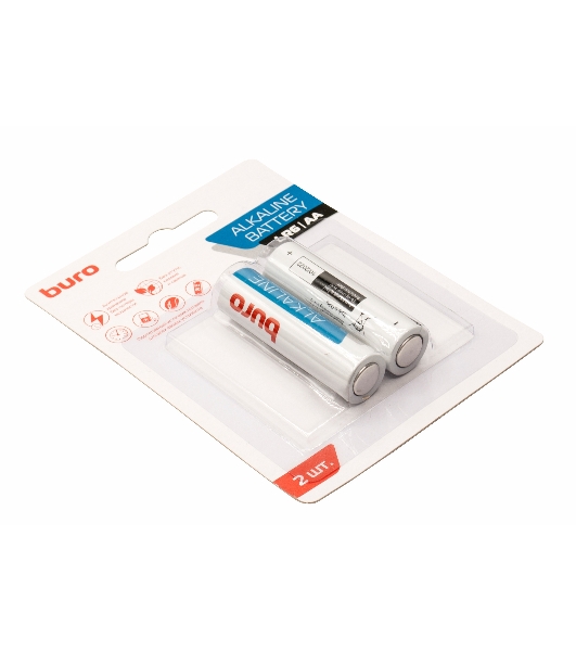 Батарея Buro Alkaline LR6 AA (2шт) блистер