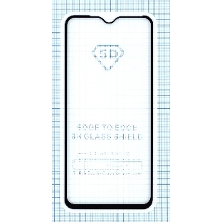 Защитное стекло 'Полное покрытие' для Xiaomi Redmi Note 8T/Note 8 черный
