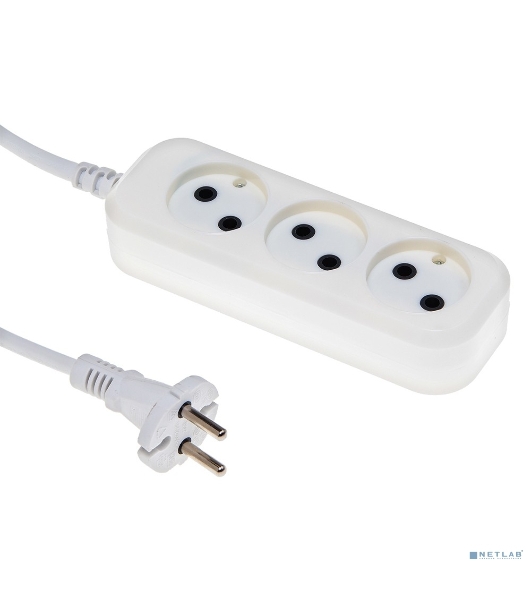 Сетевой удлинитель Buro BU-PSL3.1/W 1.5 м (3 розетки) белый (пакет ПЭ)