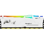 Оперативная память Kingston Fury Beast, DDR5, 32Gb (2x16GB), 5600MHz, CL36, DIMM, радиатор, RGB, белый, фото7