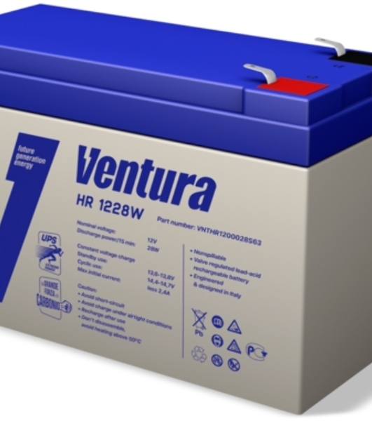 Батарея для ИБП Ventura HR1228W 12V 7,2Ah