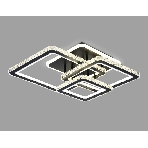 Управляемый светодиодный светильник Ambrella light FA1733/3 BK/CH черный/хром 145W 3000K/4200K/6400K 670*510*150 (ПДУ РАДИО 2.4G), фото5