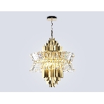 Люстра Ambrella light LH41023/18 BS/CL латунь/прозрачный E14*18 max 40W D700*750, фото8