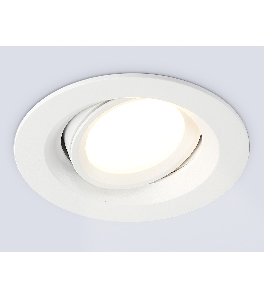 Светильник Ambrella light TN1141 WH белый IP44 GU5.3 D95*38