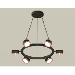 Светильник Ambrella light XB9193153/6 SBK/PPG черный песок/золото розовое полированное GX53 (C9193, N8126), фото3