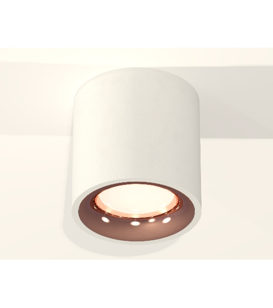 Светильник Ambrella Light XS7531025 SWH/PPG белый песок/золото розовое полированное MR16 GU5.3 (C7531, N7015)