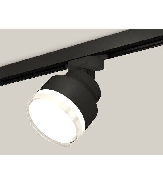 Светильник Ambrella light XT8102028 SBK/FR/CL черный песок/белый матовый/прозрачный GX53 (A2526, A2106, C8102, N8399)