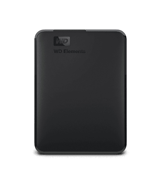 Внешний HDD 2.5' Western Digital Elements Portable, 5TB, USB 3.2 Gen 1 Type-A, 5400 rpm, черный