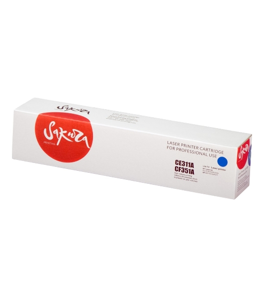 Картридж Sakura CE311A/CF351A для HP синий, 1000 стр