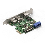 Контроллер ExeGate EX290278RUS EXE-362 PCI-E 2.0, 2*USB 3.0 ext + 1*USB 3.0 int + LAN UTP 1000Mbps, разъем доп.питания (OEM), фото5