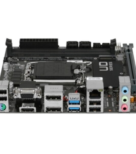 Материнская плата Gigabyte H610I, LGA 1700, Intel H610, 2xDDR5, 4xSATA, 1xM.2, 1xPCIe 4.0 x16, 1xHDMI, 1xVGA, 2xDP, 1x 1Gb LAN, 2xUSB-A 3.2 Gen 1, 4xUSB-A 2.0, 3x 3.5 мм, 7.1, Mini-ITX