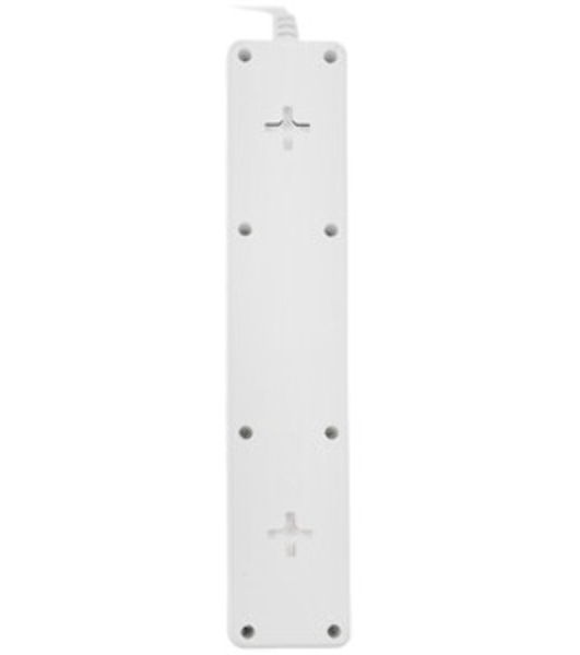 Сетевой фильтр Smartbuy SBSP-18-W Smartbuy One, 10А, 2 200 Вт, 5 розеток, длина 1,8 м, белый (SBSP-18-W)/45
