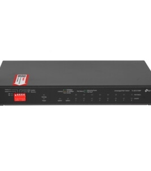 Коммутатор настольный TP-Link TL-SG1210MP 10-портовый гигабитный на 8 портов PoE+