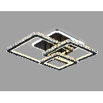 Управляемый светодиодный светильник Ambrella light FA1733/3 BK/CH черный/хром 145W 3000K/4200K/6400K 670*510*150 (ПДУ РАДИО 2.4G), фото4