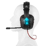 Гарнитура QUMO Arsenal чёрный, проводная, USB, подсветка, фото2