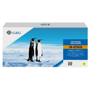 Картридж лазерный G&G GG-CF362A желтый (5000 стр.) для HP CLJ M552dn/M553dn/M553N/M553x