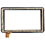Сенсорное стекло (тачскрин) для Digma iDj7n (30 pin), черное, фото3