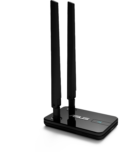 Адаптер ASUS USB-AC58, WI-FI 802.11ac, 400 + 867 Mbps USB 3.0 Adapter +2 внешняя антенна