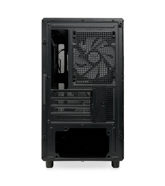Компьютерный корпус HSPD M310, Mesh Mini-tower, черный, TG, 0.4 SPCC, 3x120мм ARGb mATX, mITX 180/280/160мм 1x2.5', 1x3.5', 4xPCI 2xUSB-A 3.0 452x277x418мм