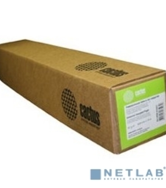 Бумага Cactus CS-LFP80-610457 24'(A1) 610мм-45.7м/80г/м2 CIE171% универсальная втулка:50.8мм (2') (упак.:1рул)