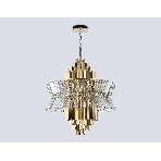 Люстра Ambrella light LH41023/18 BS/CL латунь/прозрачный E14*18 max 40W D700*750, фото6