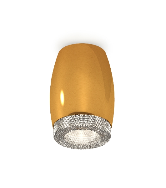 Светильник Ambrella Light XS1125010 PYG/CL золото желтое полированное/прозрачный MR16 GU5.3 (C1125, N7191)
