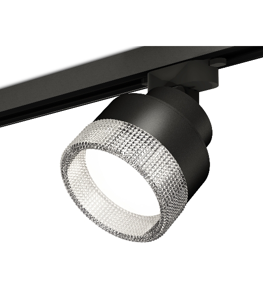 Светильник Ambrella light XT8102040 SBK/CL черный песок/прозрачный GX53 (A2526, A2106, C8102, N8480)
