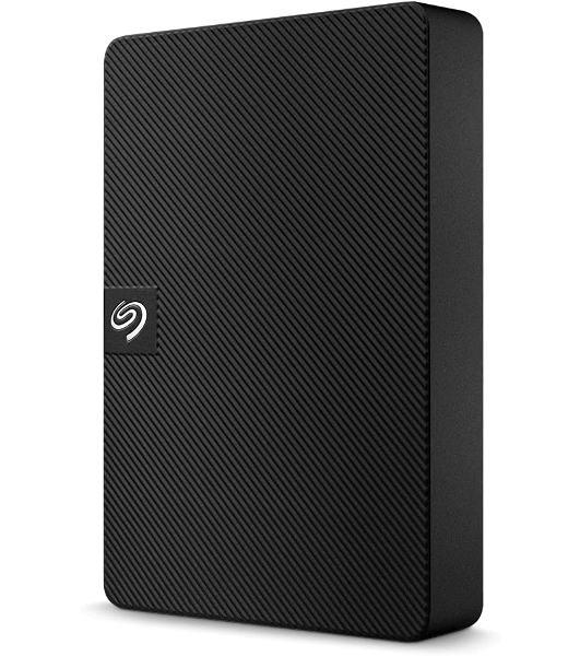 Внешний HDD 2.5' Seagate Expansion, 4TB, USB 3.2 Gen 1 Type-A, 5400 rpm, черный