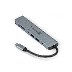 USB-концентратор ExeGate EX293983RUS DUB-21C/PD/CR/H (кабель-адаптер USB Type-C --> 2xUSB3.0 + Card Reader + PD 100W + HDMI 4K@60Hz, Plug&Play, серый), фото8