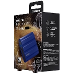 Внешний SSD Samsung T7 Shield, 1TB, USB 3.2 Gen 2 Type-C, R/W 1050/1000, синий, фото22