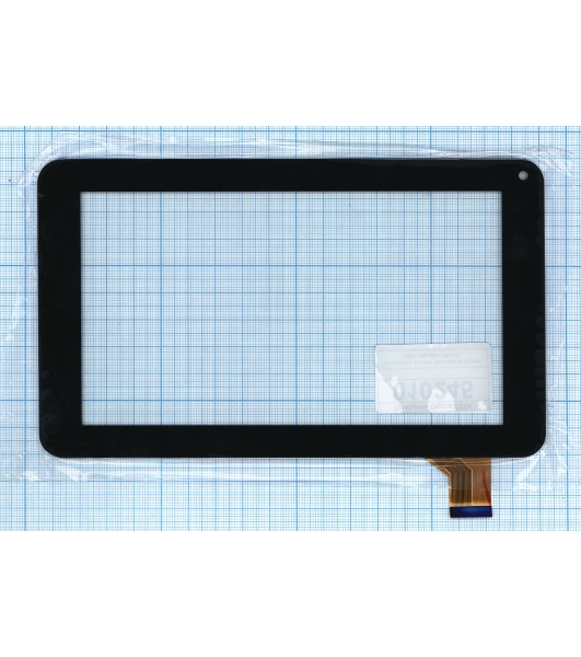 Сенсорное стекло (тачскрин) для Digma iDj7n (30 pin), черное