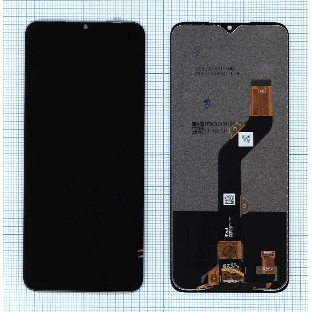 Дисплей для Infinix Smart 6 Plus черныйв сборе с тачскрином черный