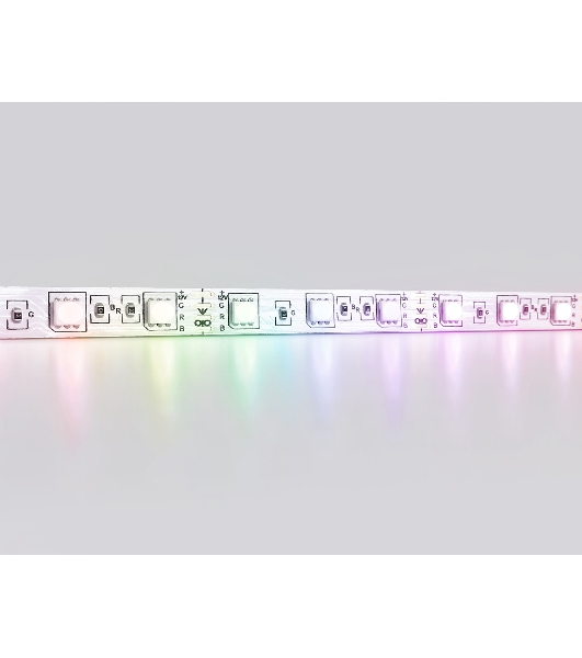 Светодиодная лента Ambrella light GS2202 5050 60Led/ 14.4 m/ 12V IP20 RGB/ 5000*10*1.87mm (4 конт.)