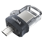 Флешка USB 64 Gb SanDisk Ultra Android Dual OTG, m3.0/USB 3.0, черный, фото4