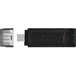Флешка USB Kingston DataTraveler DT70 (DT70/128Gb), 128Gb, USB Type-C 3.2, R/W 70/45, черный, фото7