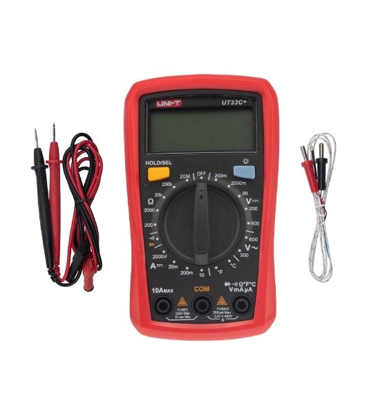Портативный мультиметр UNI-T UT33C+