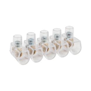 Концевой зажим винтовой изолированный Rexant КЗВИ 2,5.мм (5х1) (20 шт./уп.)
