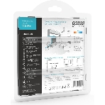 Лента светодиодная Basic Gauss 12V 9,6W/m 624lm/m 4000K IP20 LED 3m 1/100, фото 1