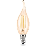 Лампа светодиодная Gauss Filament Свеча на ветру E14 5Вт 4100К Golden, фото4