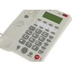 Телефон проводной Ritmix RT-550 белый/серый, фото9