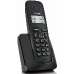 Радиотелефон Dect Gigaset A116 черный АОН, фото 1
