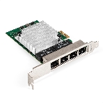 Сетевой адаптер ExeGate EXE-564 (PCI-E x1 v2.0, 4xRJ45, UTP 10/100/1000Mbps, Realtek Chipset RTL8111H+ASM1184e), фото7